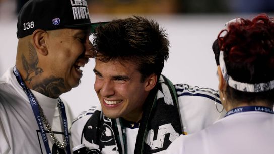 LA Galaxy will wait a day longer for its Leagues Cup debut against León  (LA Galaxy). Photo by Jason Parkhurst | USA TODAY Sports